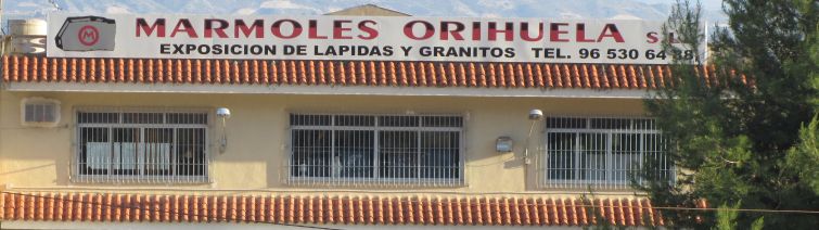 Mármoles Orihuela fachada tienda